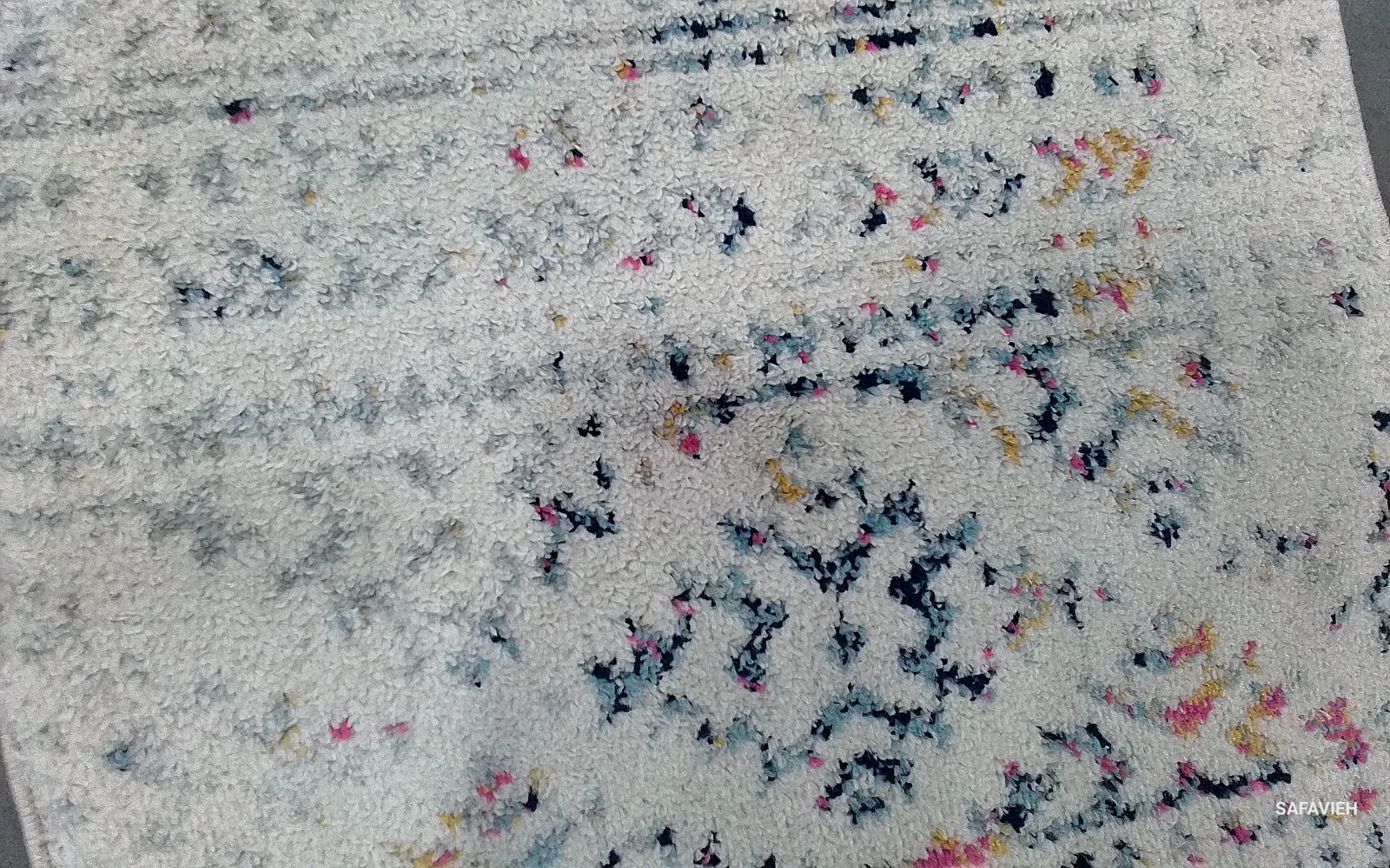 IVORY / BLUE 2′-0″ x 21′-0″ Back Stain Rug, Reduced Price 1172782541 TUL272C-221