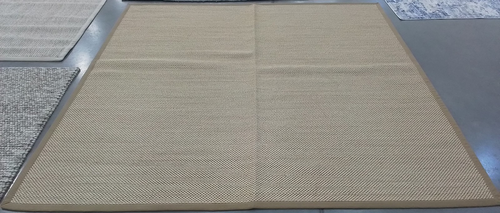 MAIZE / LINEN 9′-0″ x 9′-0″ Flaw in Rug, Reduced Price 1172803196 NF141B-9SQ
