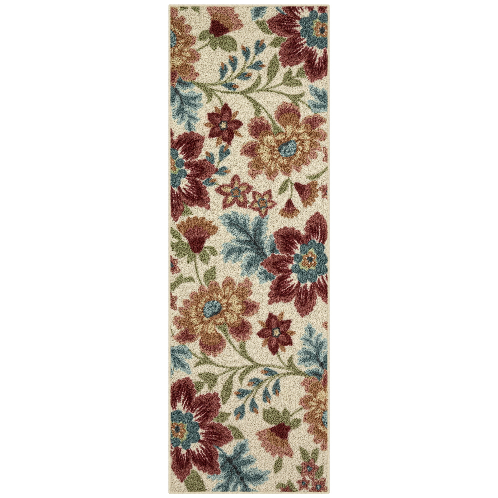 FLORAL ACCENT AREA RUGS Multiple Sizes and Colors