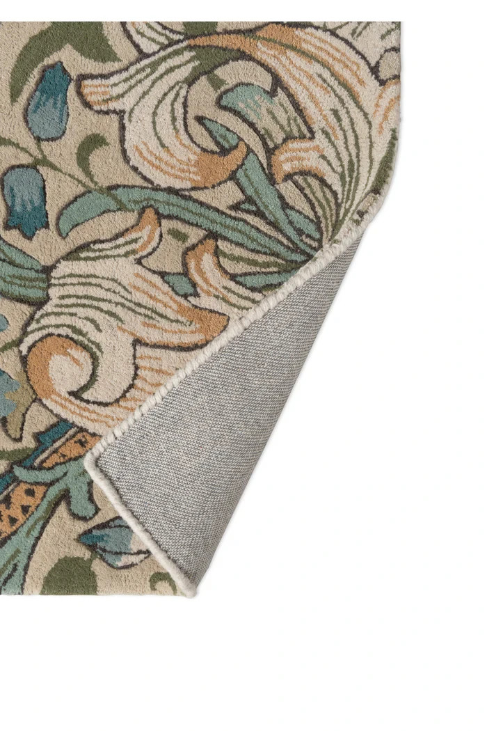 Vintage Lily Floral Rug with Hand Tufted Wool Area Carpets
