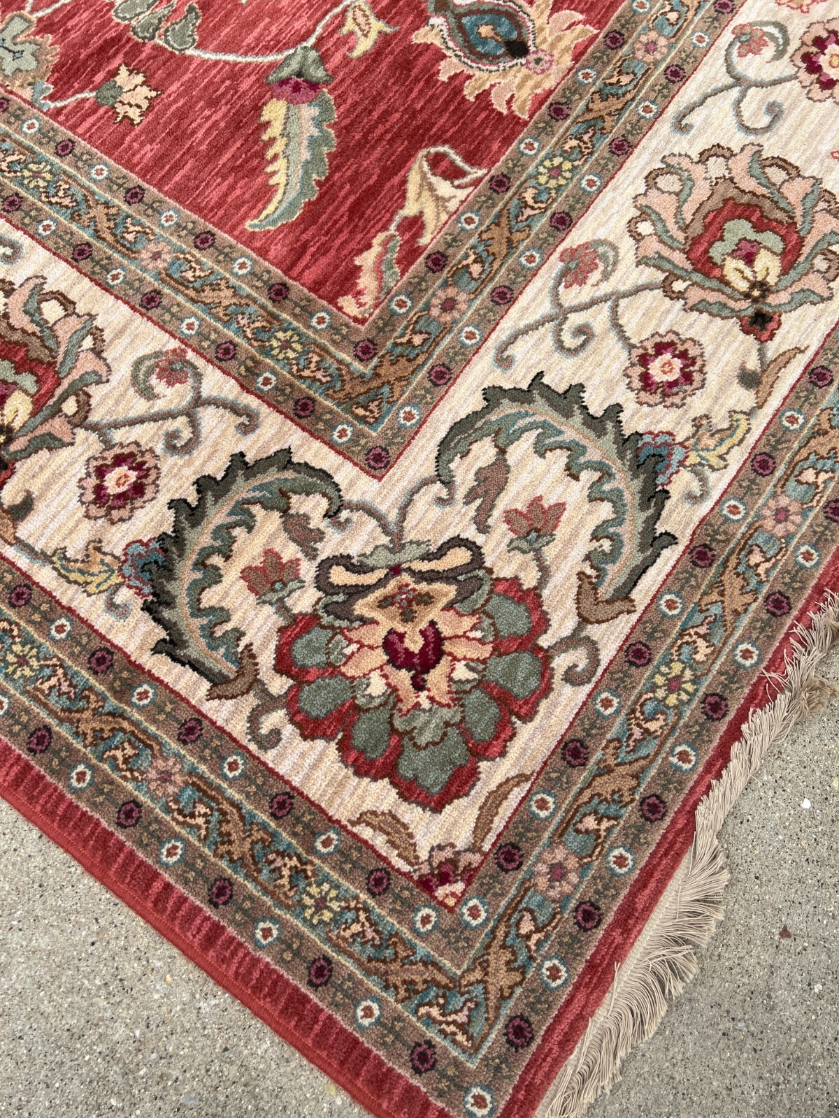 11’6″ x 16′ Karastan Agra Design Oriental Rug – 100% Wool – Made in USA