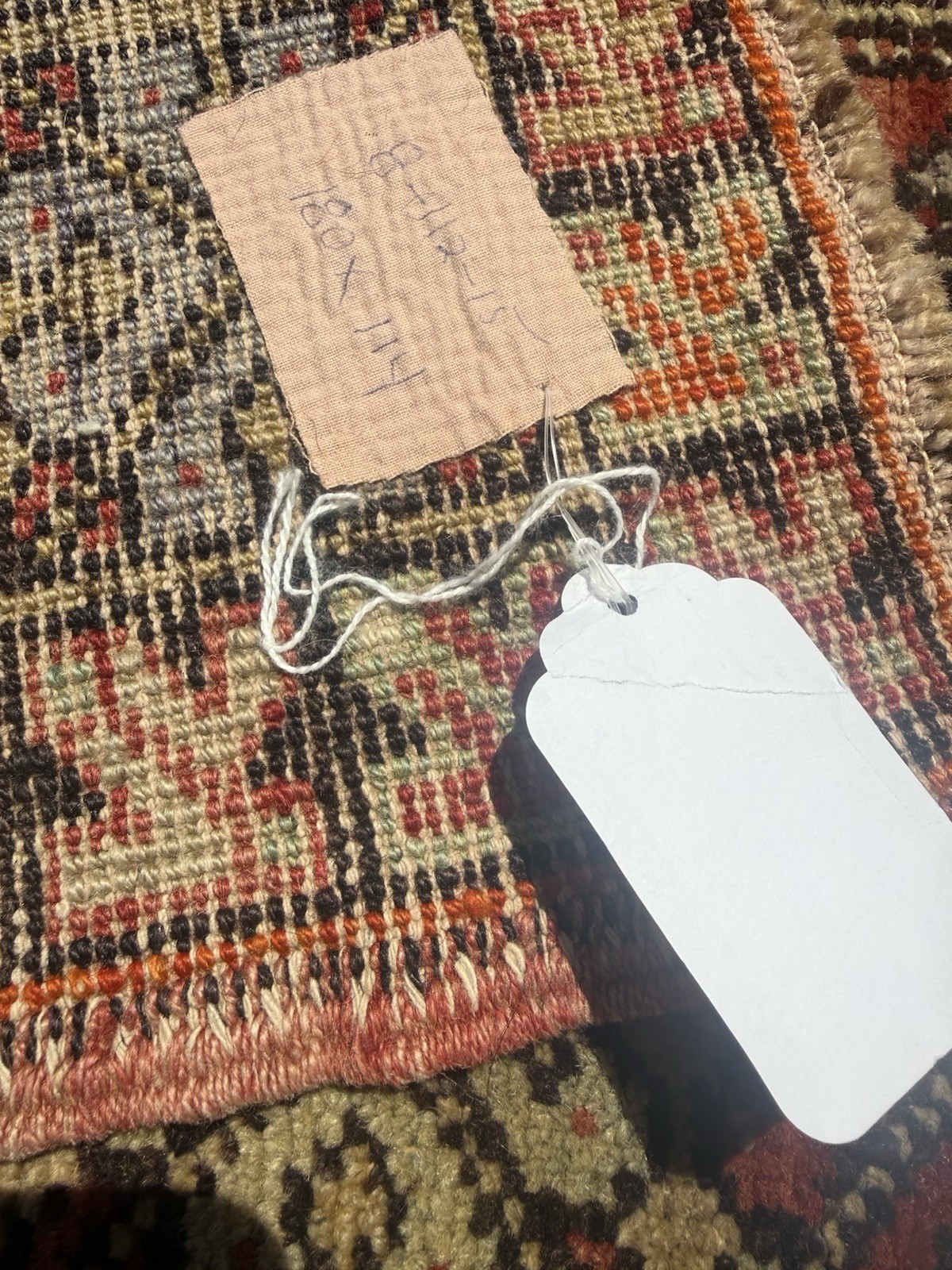 Turkish Anatolian one-of-a-kind rug. New with tags from Sundance