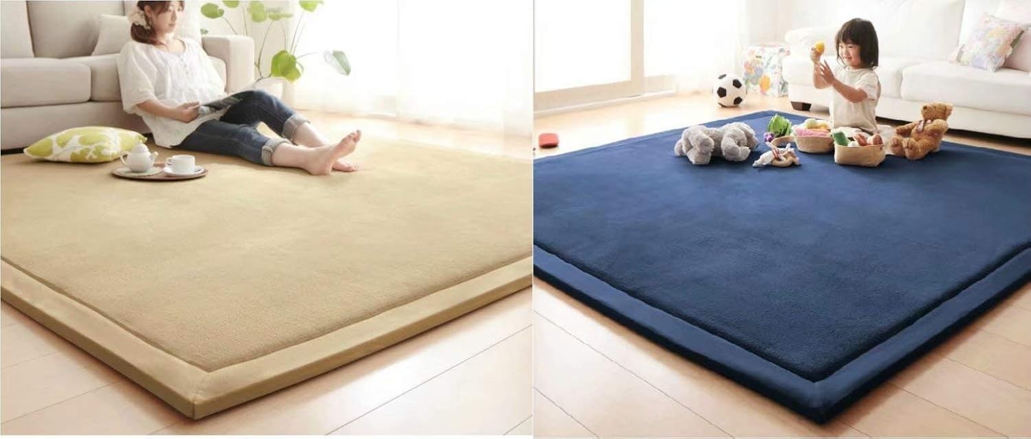 Baby Play Mat Nursey Decor Area Rug 1.18″ Thick Hypebeast Rug Non Slip Rug Pa…