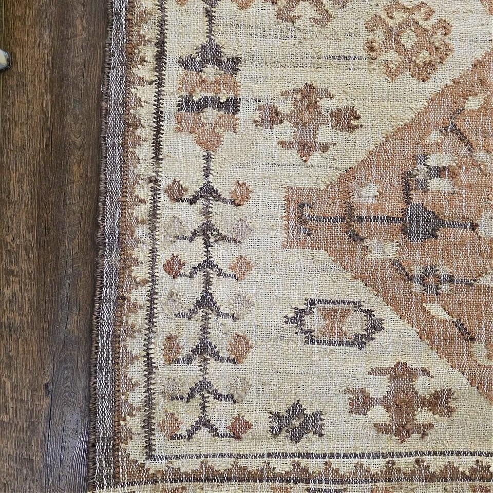 NEW Pottery Barn 5×8 Rike Handwoven Flatweave Wool Rug