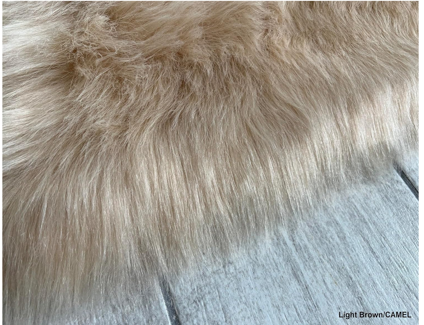 LAMBZY 6′ x 9′ Faux Sheepskin Super Soft Hypoallergenic Rectangular Area Rug
