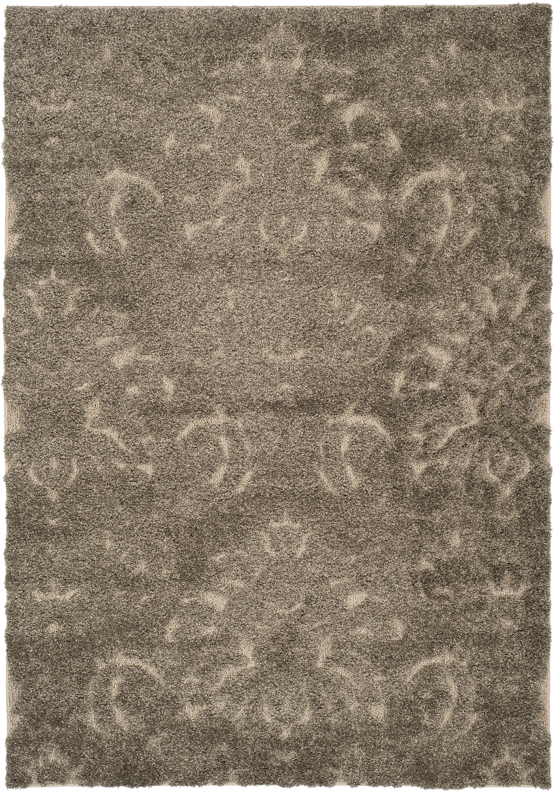Safavieh Ultimate Power Loomed SMOKE / BEIGE Shag Area Rugs – SG460-7913