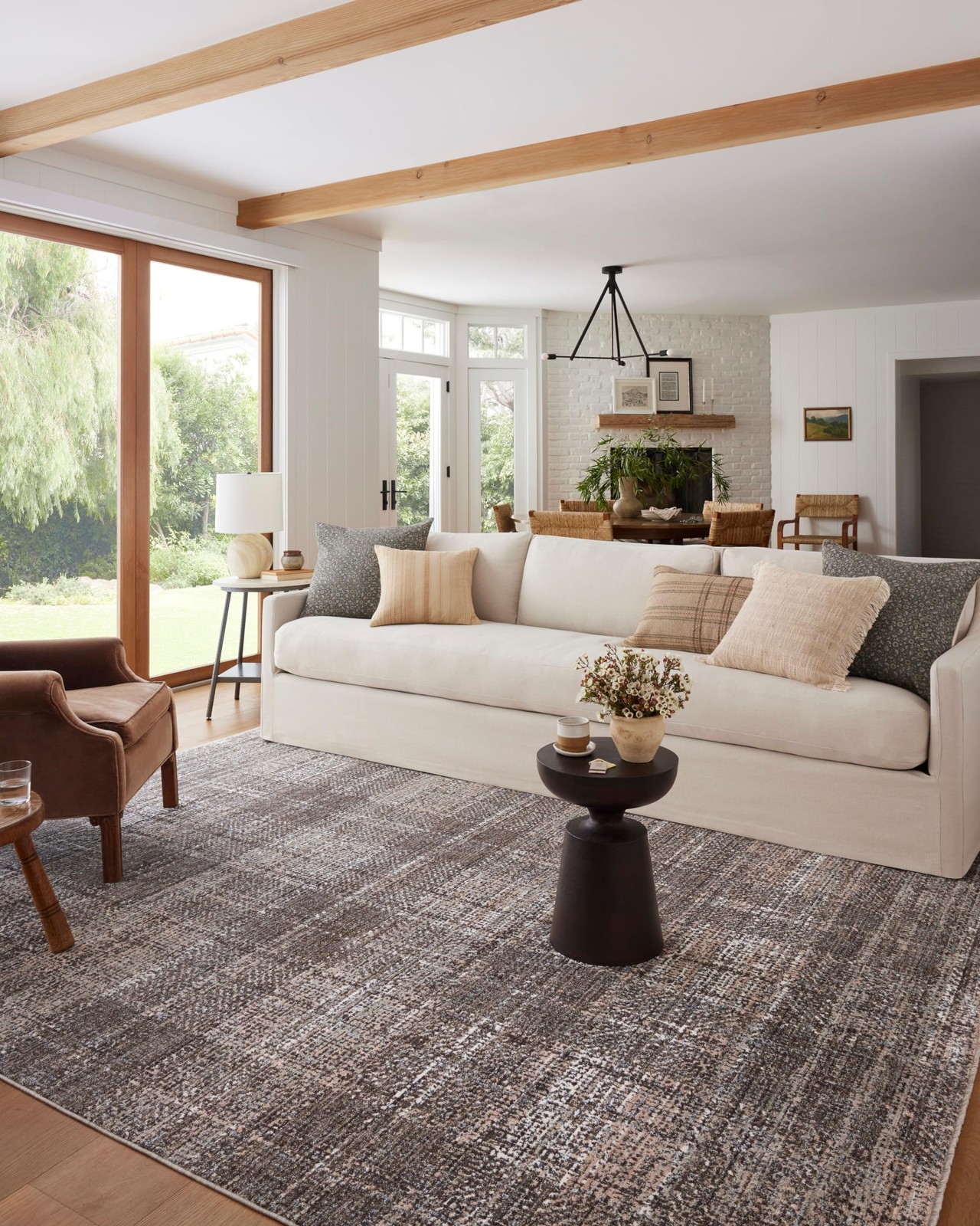 Loloi Angela Rose Ember Collection EMB-05 Graphite/Multi 9′-6″ x 13′-1″ Area Rug