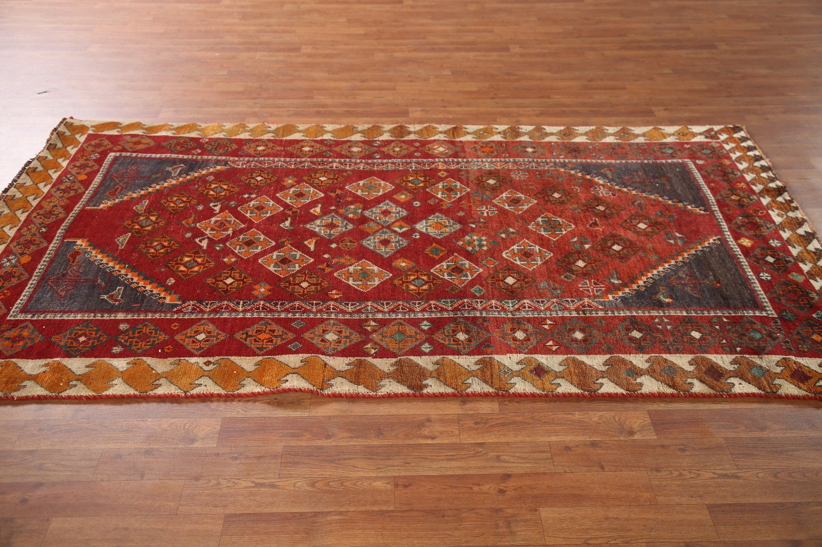 Vintage Home Decor Area Rug Wool Hand-knotted Tribal Traditional Carpet 5×8
