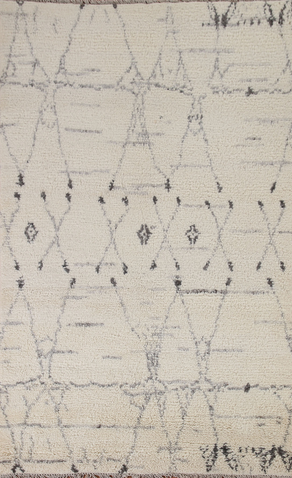 Handwoven Luxury Hand-Knotted Moroccan Indian Area Rugs for Any Space 5×8 ft