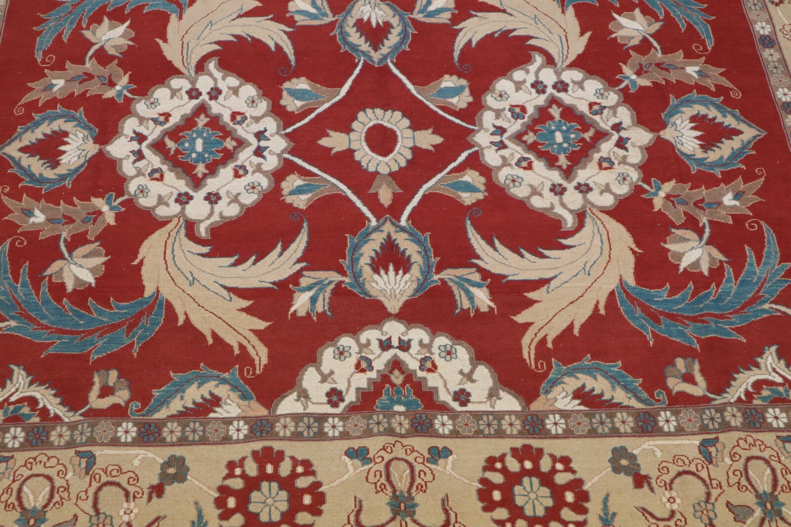 9 x 12 Sumak Handmade Turkmen Tribal Authentic Vegetable Dye Oriental Wool Rug