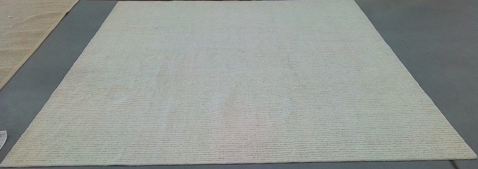 IVORY BEIGE 10′-0″ x 10′-0″ Back Stain Rug,Reduced Price 1172778662 ABT468E-10SQ