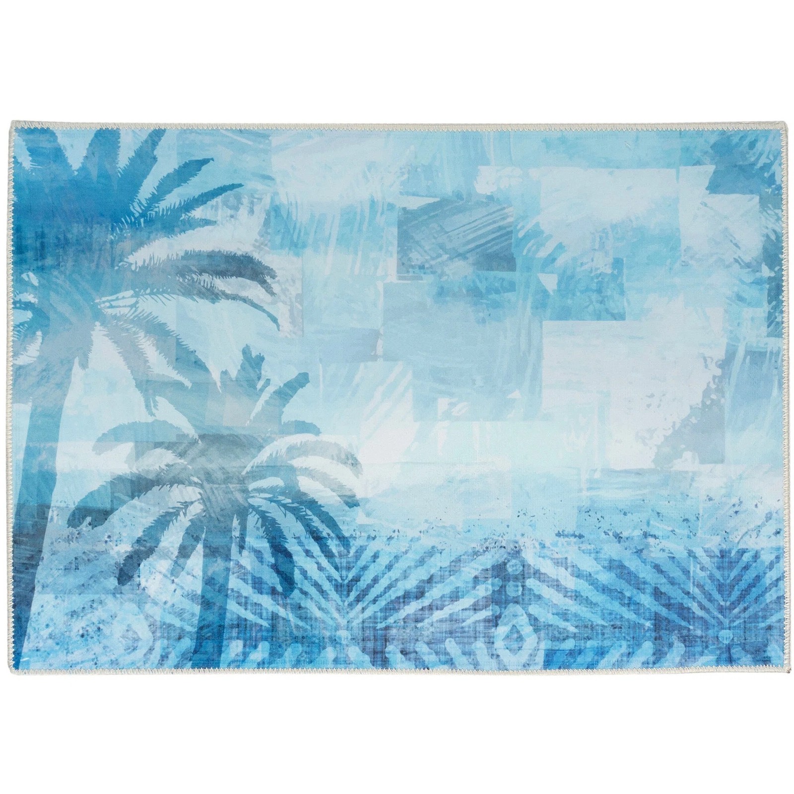 Olivia’s Home – 32″ x 22″ Accent Rug – Caribbean Blues