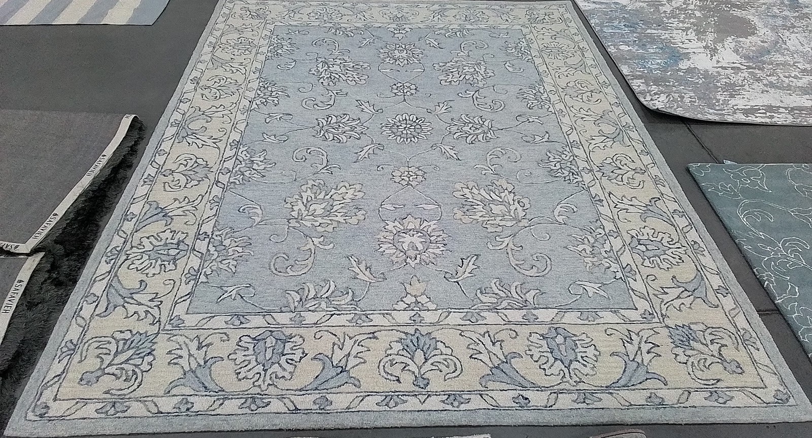 BLUE / BEIGE 8′-0″ x 10′-0″ Cut on Rug, Reduced Price 1172799634 MLP535M-8