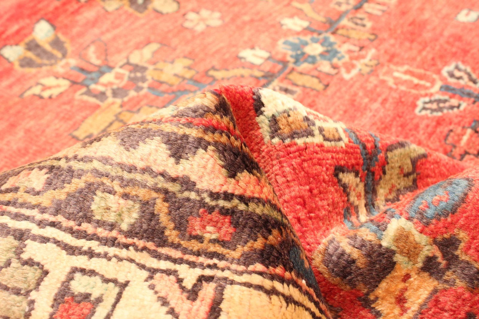 3’10” x 16’9″ Vintage Hand-knotted Runner Rug Traditional Oriental Wool Carpet
