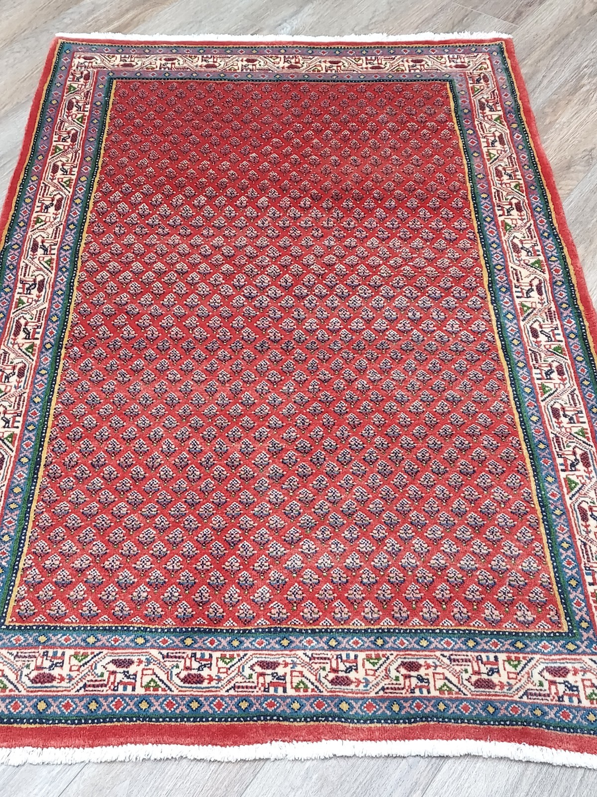 Turkish Bohemian Rug,Turkish Oushak Rug,Turkish Contemporary Rug,3.5×5.5 Ft