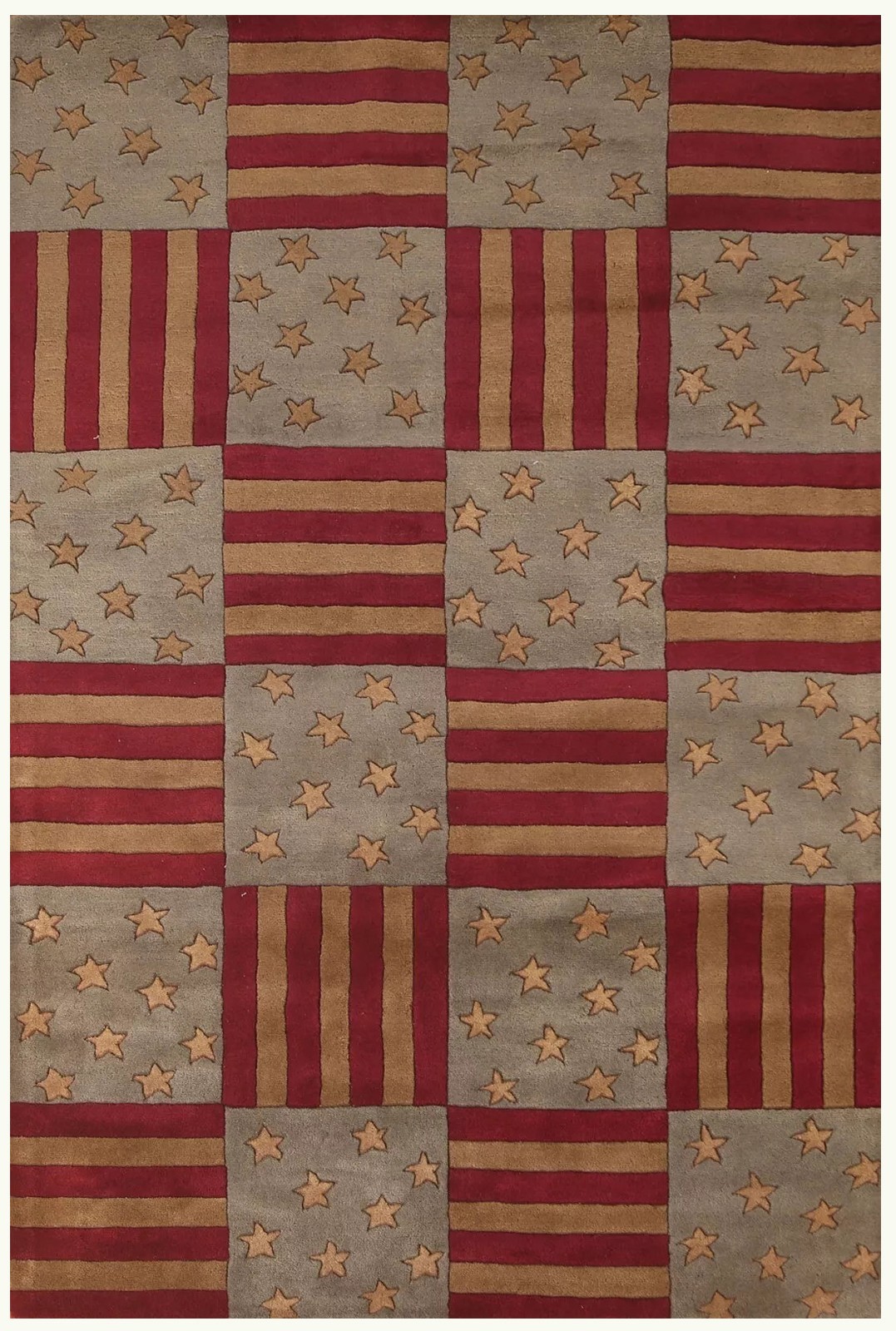 Striped Modern Designer Rugs Handmade Rugs Luxurious Comfort and Hand Tufted