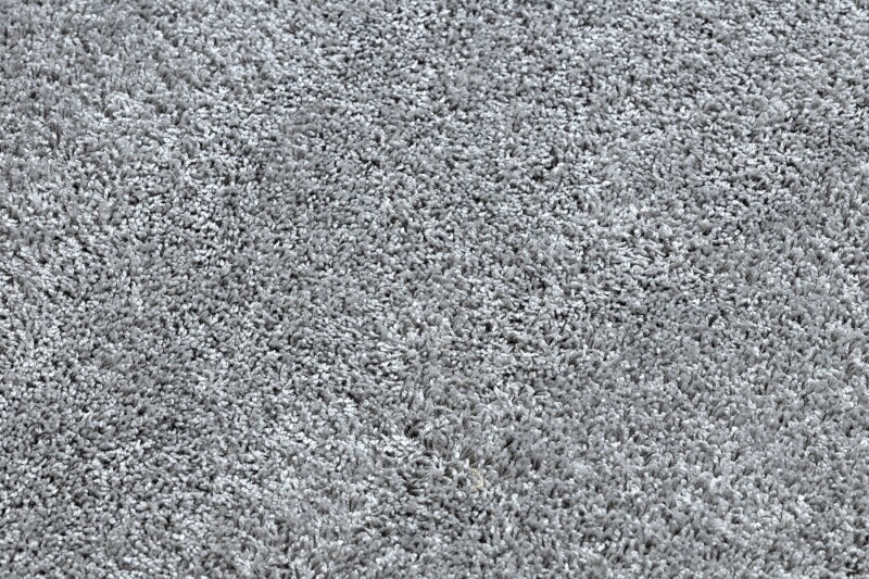 Modern Washable Carpet ILDO Silver Smooth 100% Polypropylene Machine Made