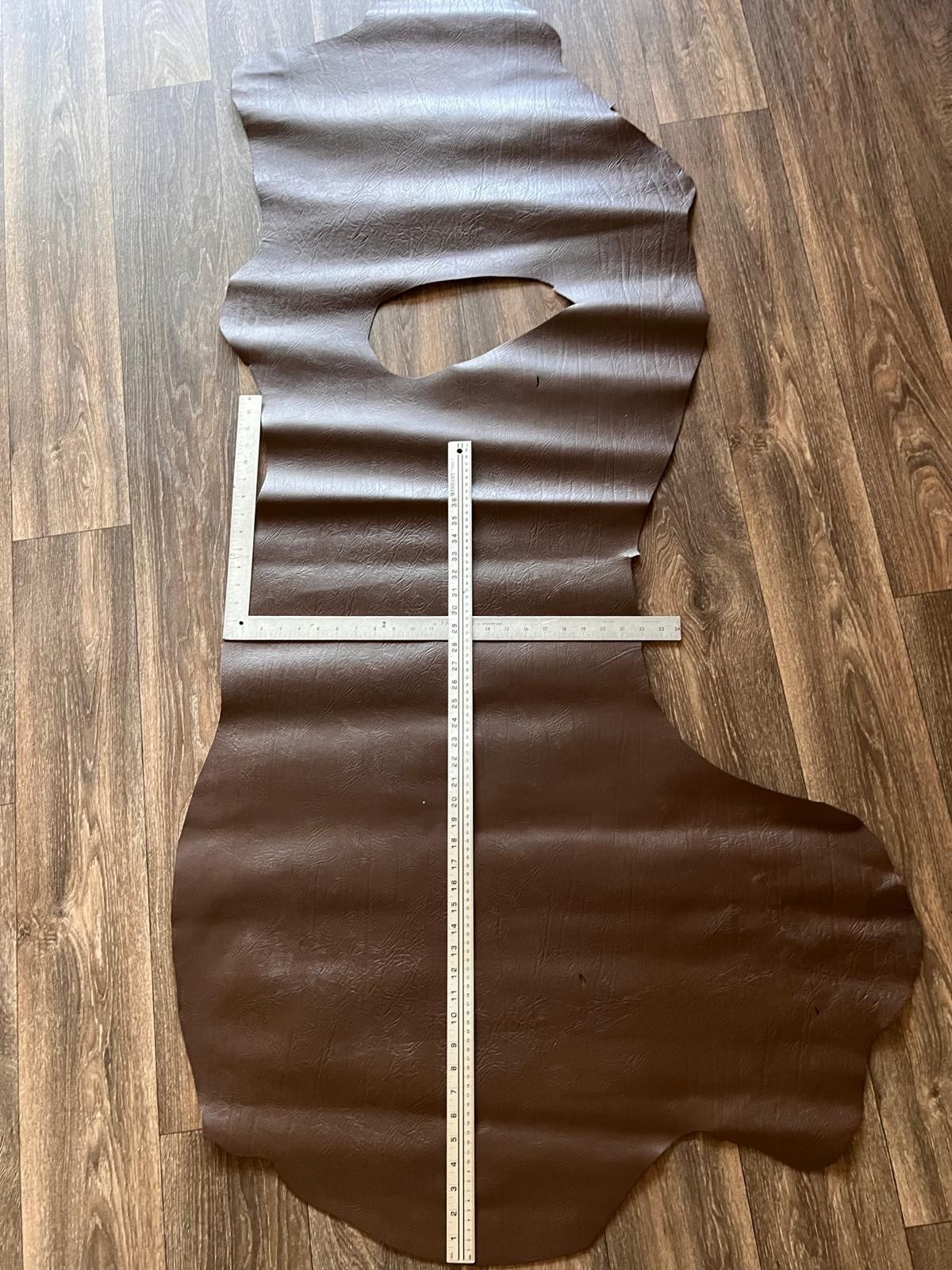 100% CALFSKIN LEATHER GARMENT PRINTED HIDE SKIN 90626