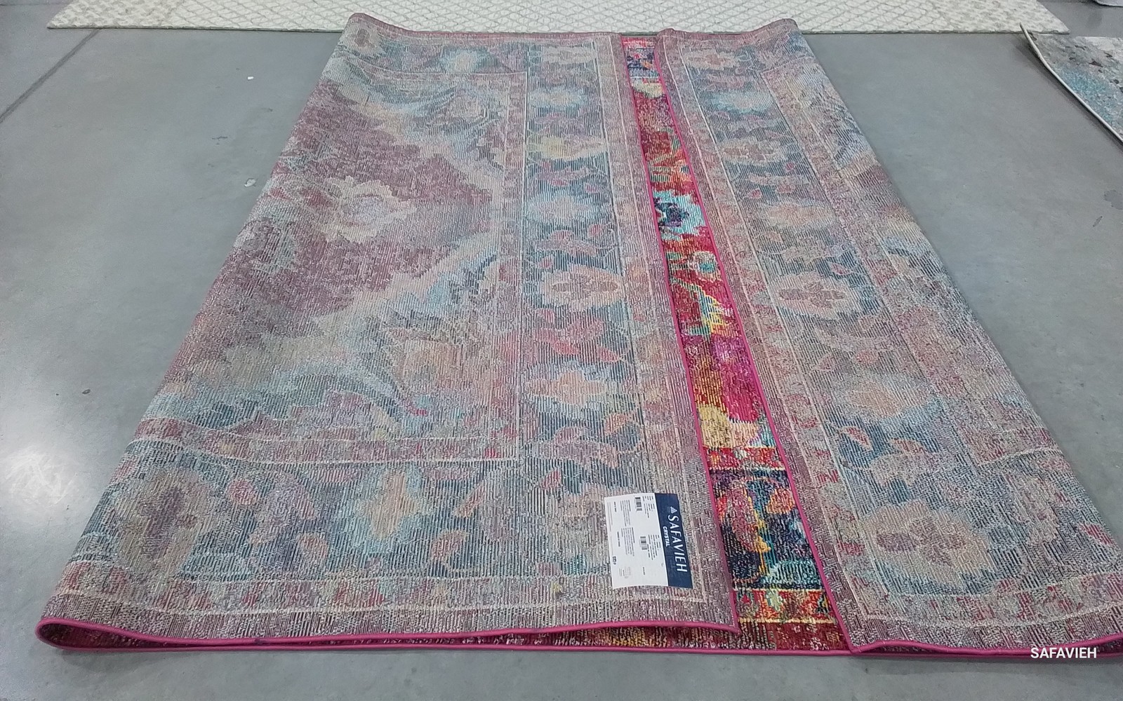 RUBY / NAVY 9′-0″ x 12′-0″ Flaw in Rug, Reduced Price 1172789812 CRS508R-9
