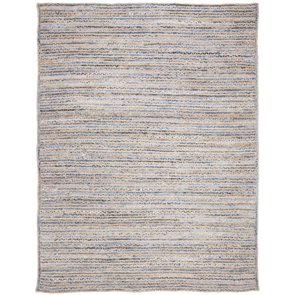 SAFAVIEH Cape Cod CAP250A Handwoven Natural / Blue Rug