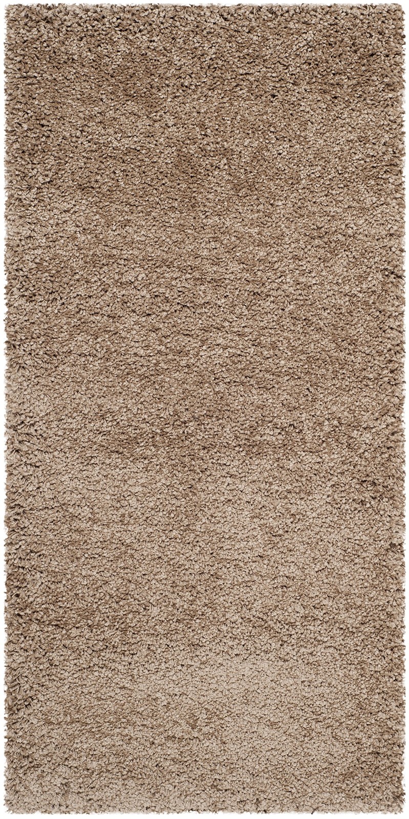 Accent Rug 2’x3′ Ultra Plush Thick Pile Dark Beige – Ideal for Bedroom, Living