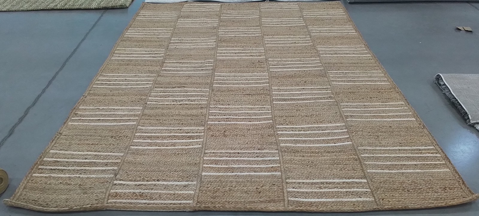 NATURAL / IVORY 8′-0″ x 10′-0″ Flaw in Rug, Reduced Price 1172795466 NF891A-8