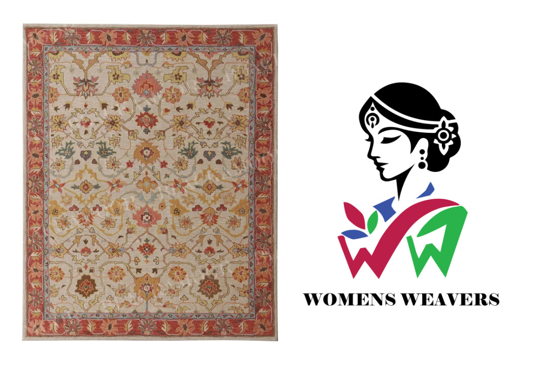 Womens Weavers Elham Handmade Tufted Woolen Traditional Design Area Rug