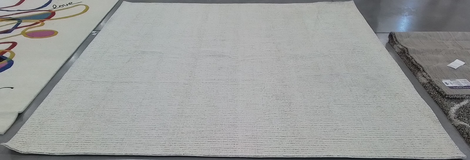 IVORY / BEIGE 10′-0″ x 10′-0″ Flaw in Rug, Reduced Price 1172778914 ABT468E-10SQ