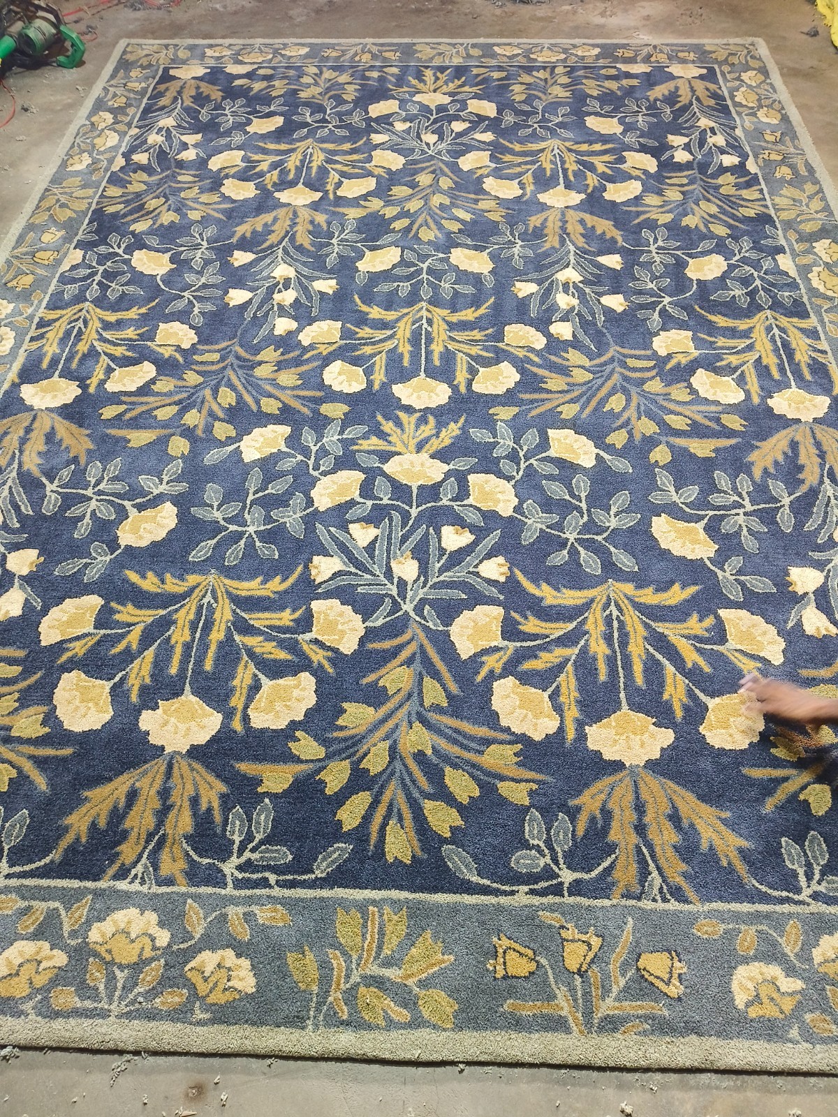 Pottery Barn Adeline Wool area rug | Hand made Rug | Designer Rug sale 8×10,9×12
