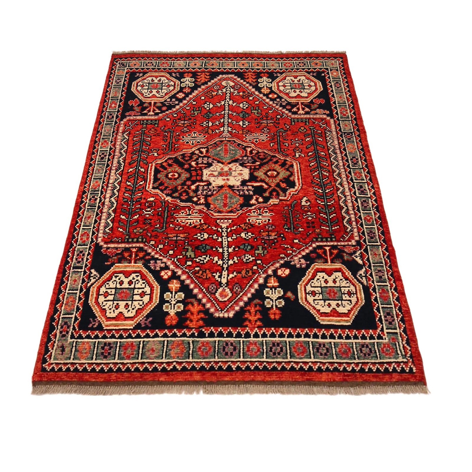 Turkish Rug Afghan Made Rug Traditional Rug Handmade Carpet 3’11×5’10 Ft -G36506