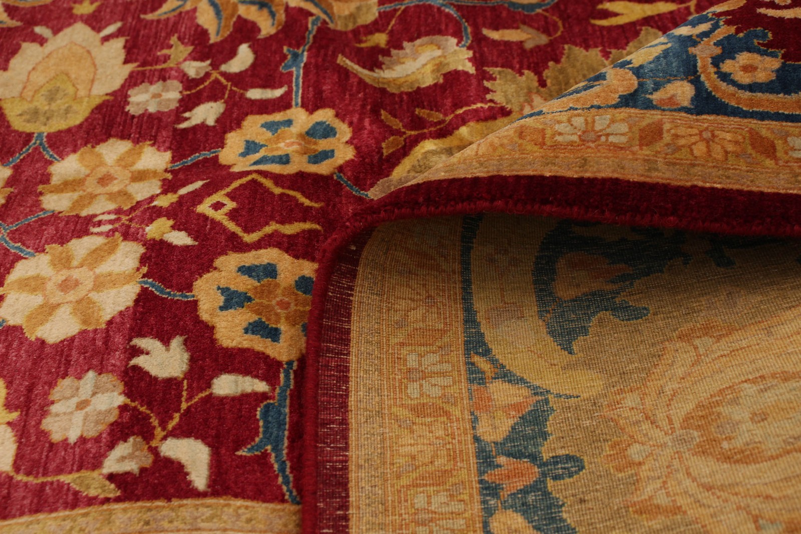 9’0″ x 11’9″ Hand Knotted Area Rug Traditional Oriental Wool Carpet