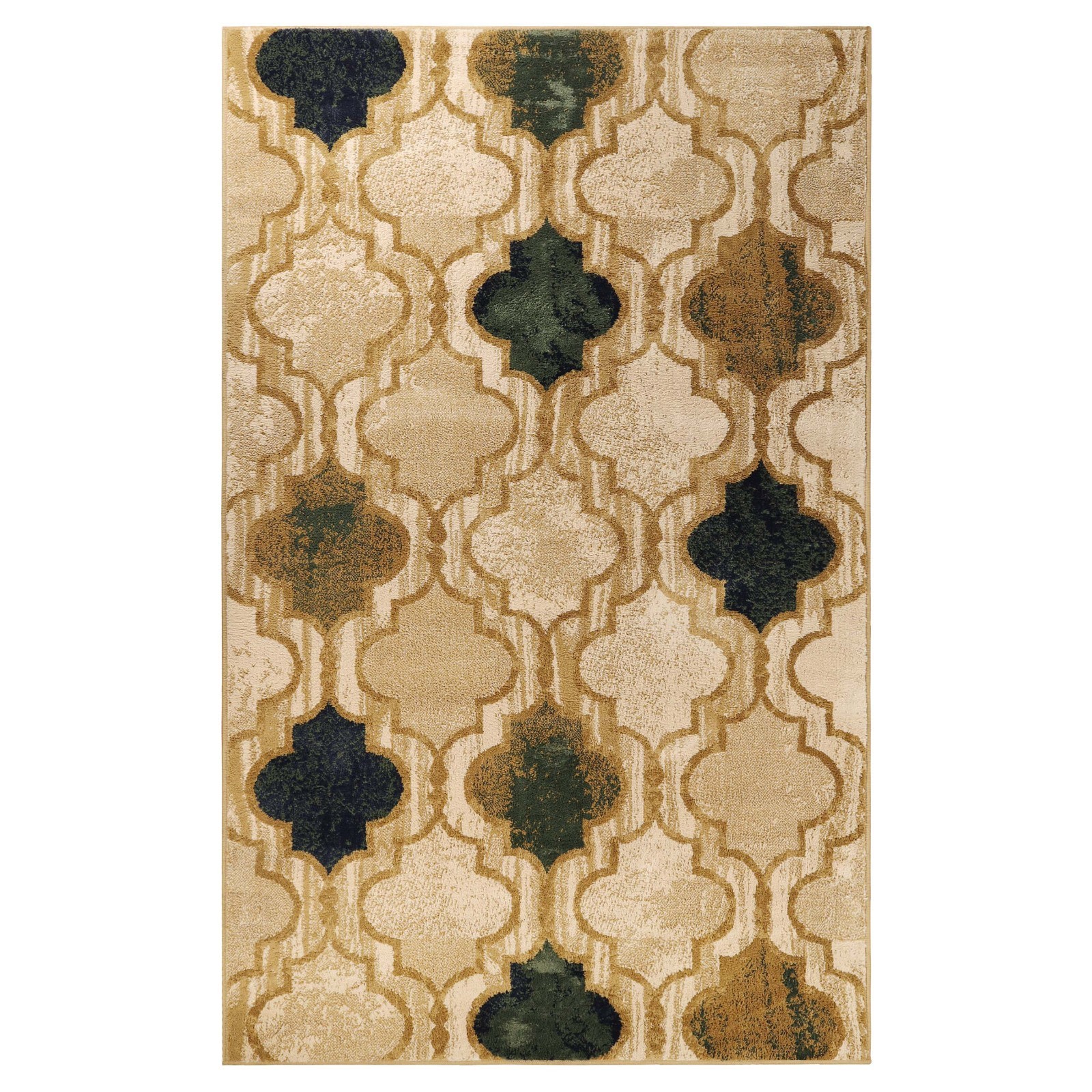 Viking Geometric Trellis Modern Anti Static Colorfast Moth Proof Indoor Area Rug