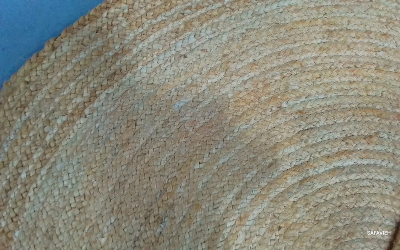 NATURAL 5′-0″ x 5′-0″ Broken Thread Rug, Reduced Price 1172802039 CAP252A-5R