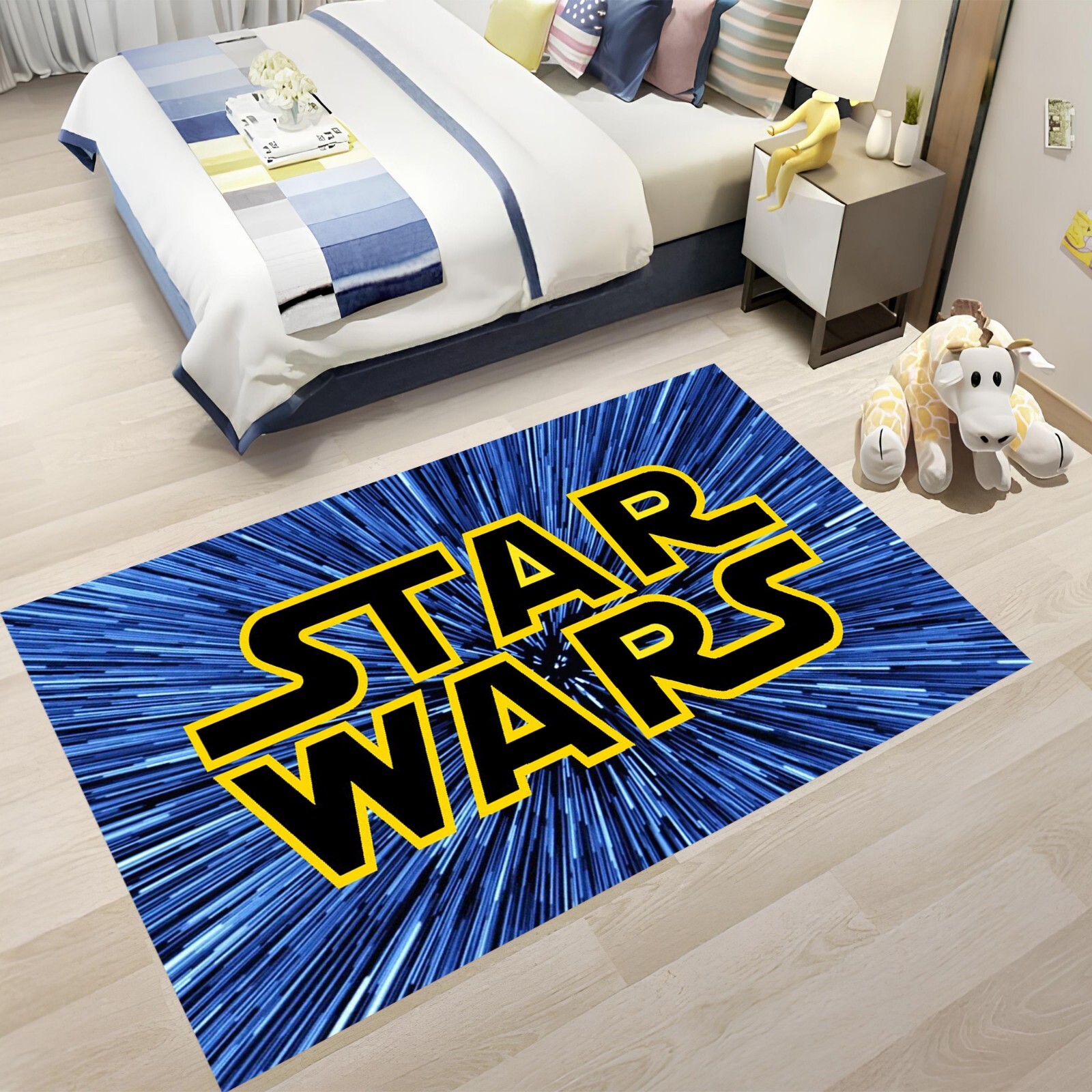 Starwars Rug, Star Wars Rug, Boy Room Rug, For Kids Room Rug, Area Rug, Fan Rug