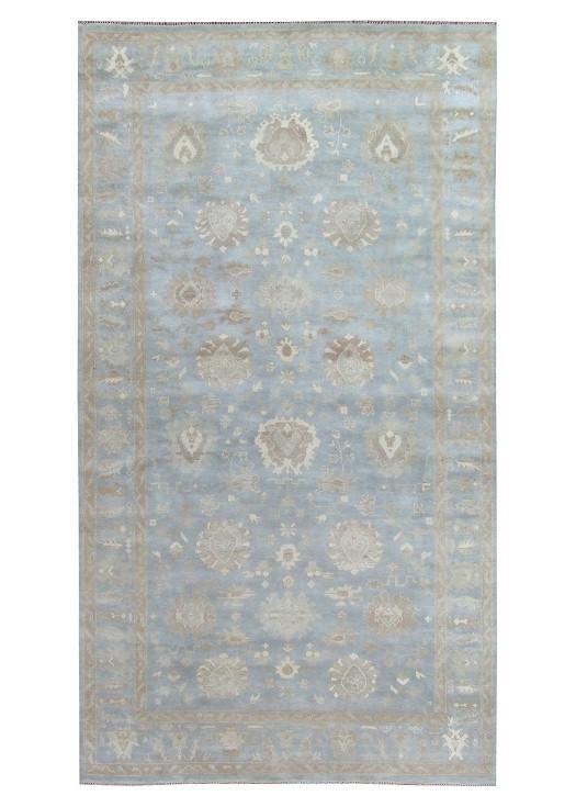 10′ x 19′ Oushhak Hand-Knotted Turkish Craftsmanship Rug #B-75717