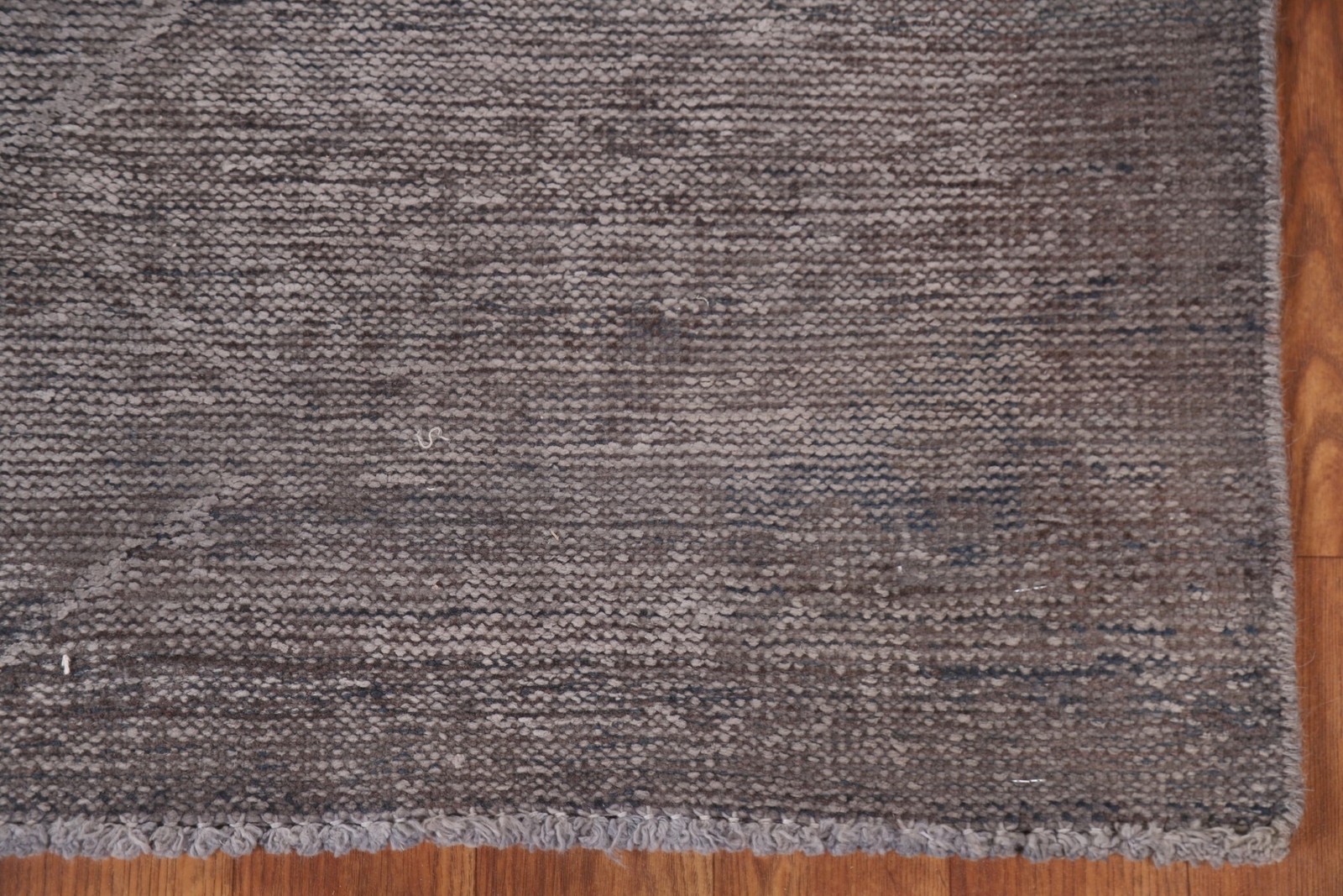 Over-Dyed Traditional Area Rug 4×6 Hand-knotted Wool Vintage Brown for Any Room