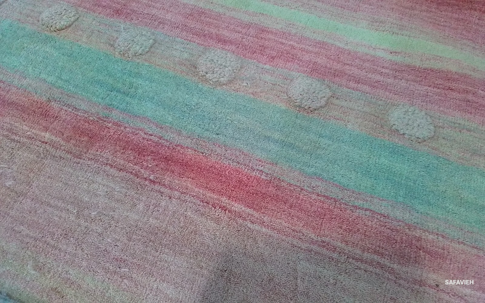 LIT BLUE / PINK 4′-0″ x 6′-0″ Back Stain Rug, Reduced Price 1172765532 SFK801M-4