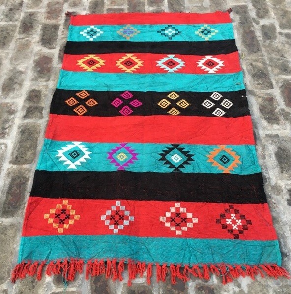 Vintage Moroccan Kilim,Wool Kilim,Sabra Kilim,Traditional Kilim 3×5 ft Free Ship