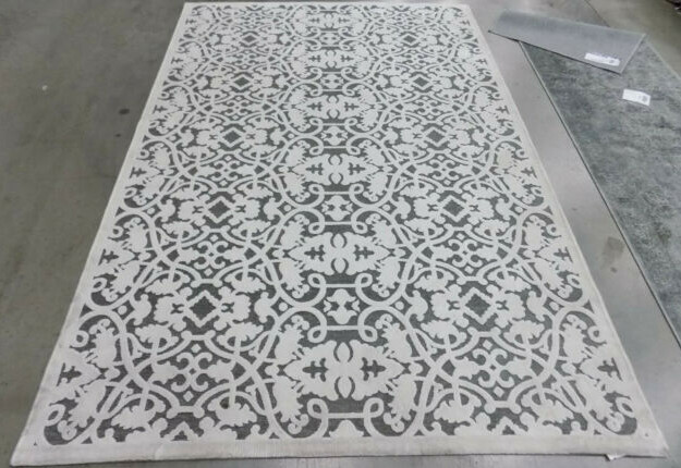 Stone / Anthracite 5′ 3″ x 7′ 6″ Stained Rug Reduced Price 1172557988 PARB636C-5