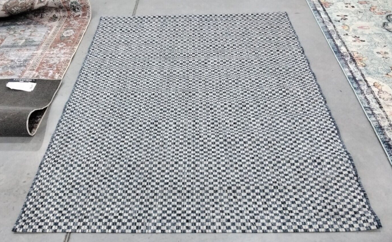 BLUE / GREY 5′-3″ X 7′-7″ Flaw in Rug, Reduced Price 1172738301 CY8653-36821-5