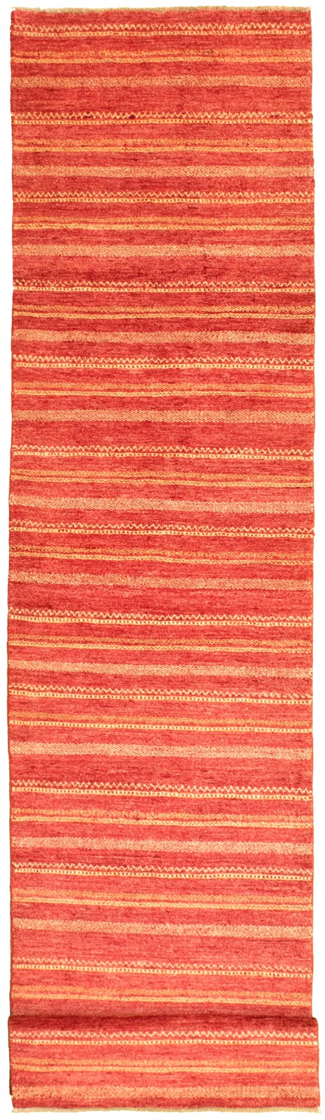 Vintage Hand-knotted Runner Rug 2’4″ x 10’8″ Traditional Oriental Wool Carpet