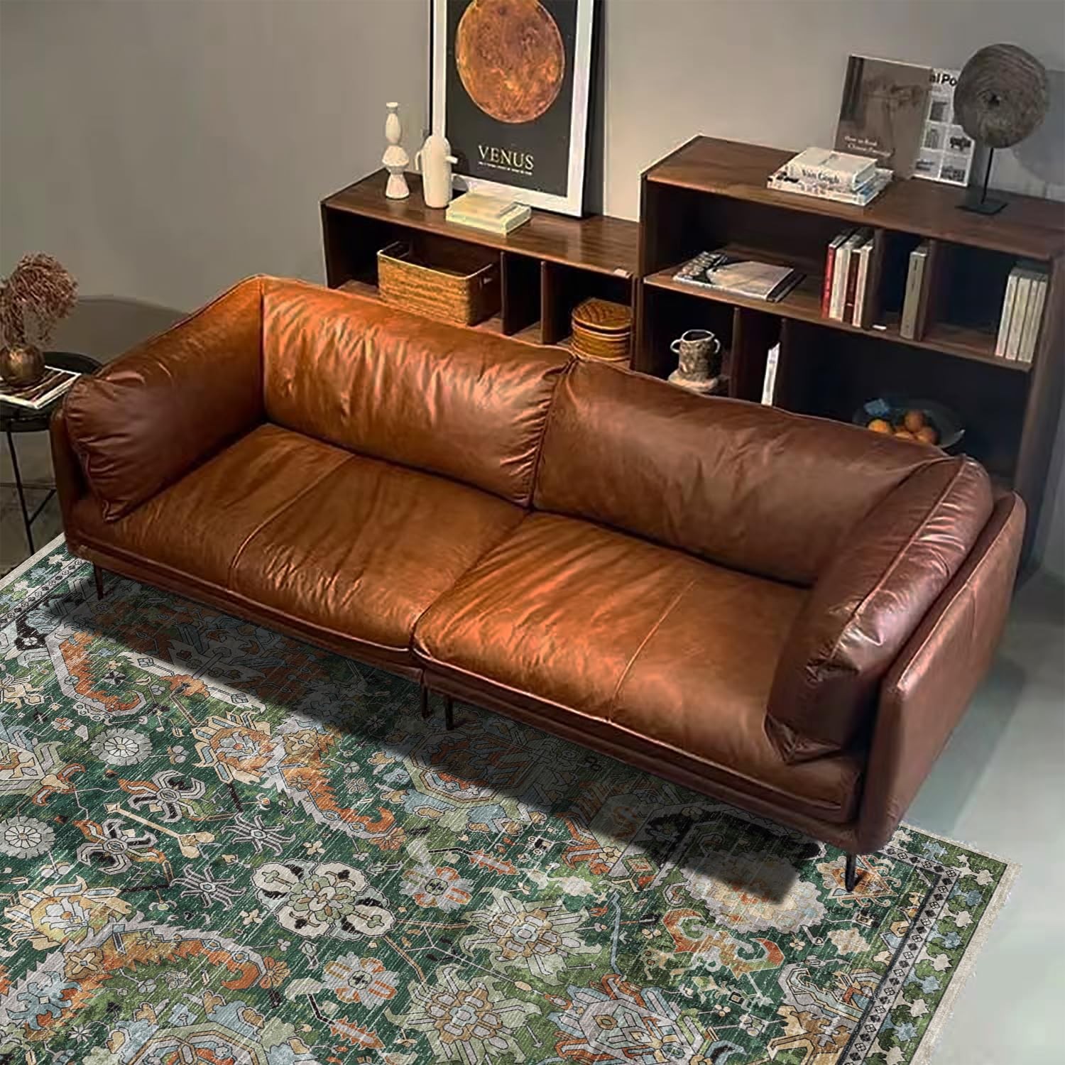 RUGSURE Washable Area Rugs Perfect for Living Room Bedroom Kids Room Nursery