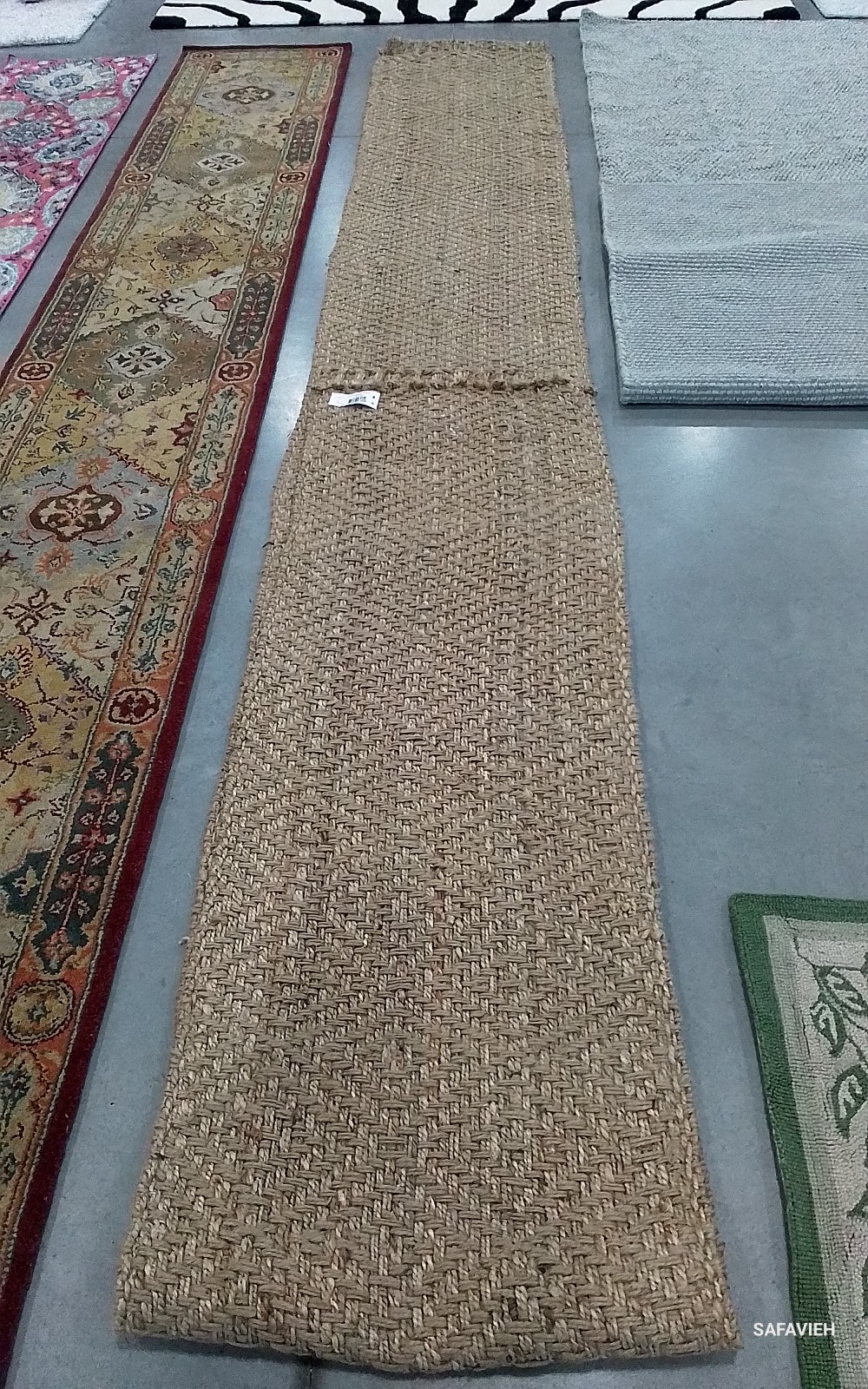 NATURAL / NATURAL 2′-3″ x 22′-0″ Stained Rug Reduced Price 1172775458 NF181A-222