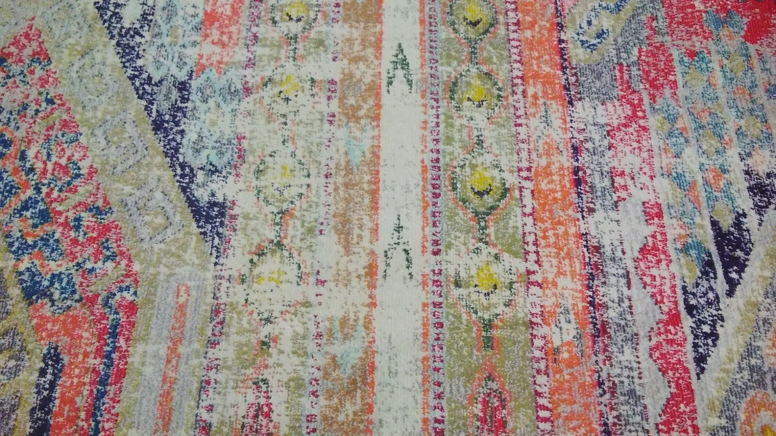 MULTI 6′-7″ X 6′-7″ Square Back Stain Rug, Reduced Price 1172629502 MNC222G-7SQ