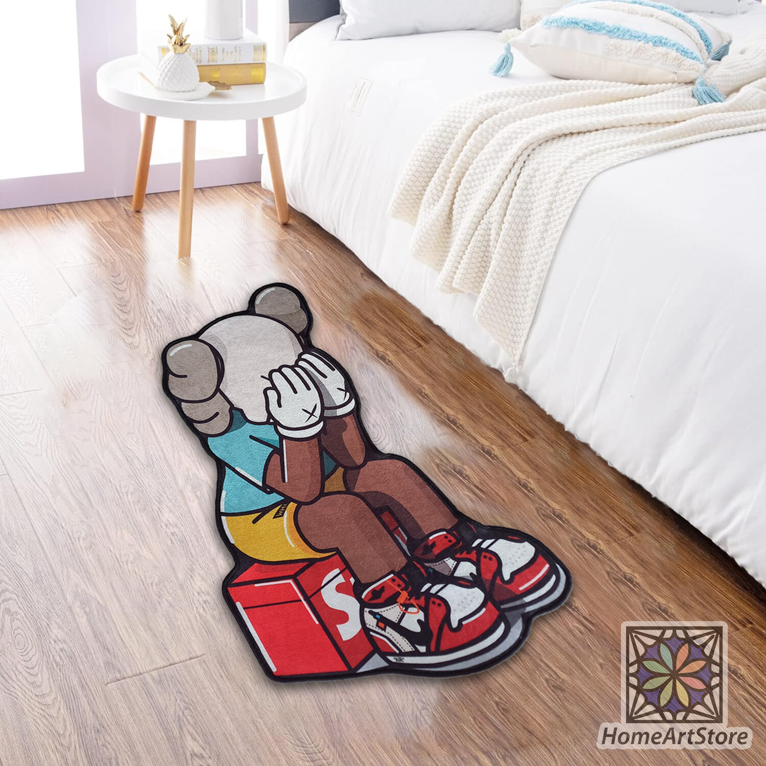 Hypebeast Rug, Street Fashion Decor, Hypebeast Carpet, Cool Mat, Sneaker Mat