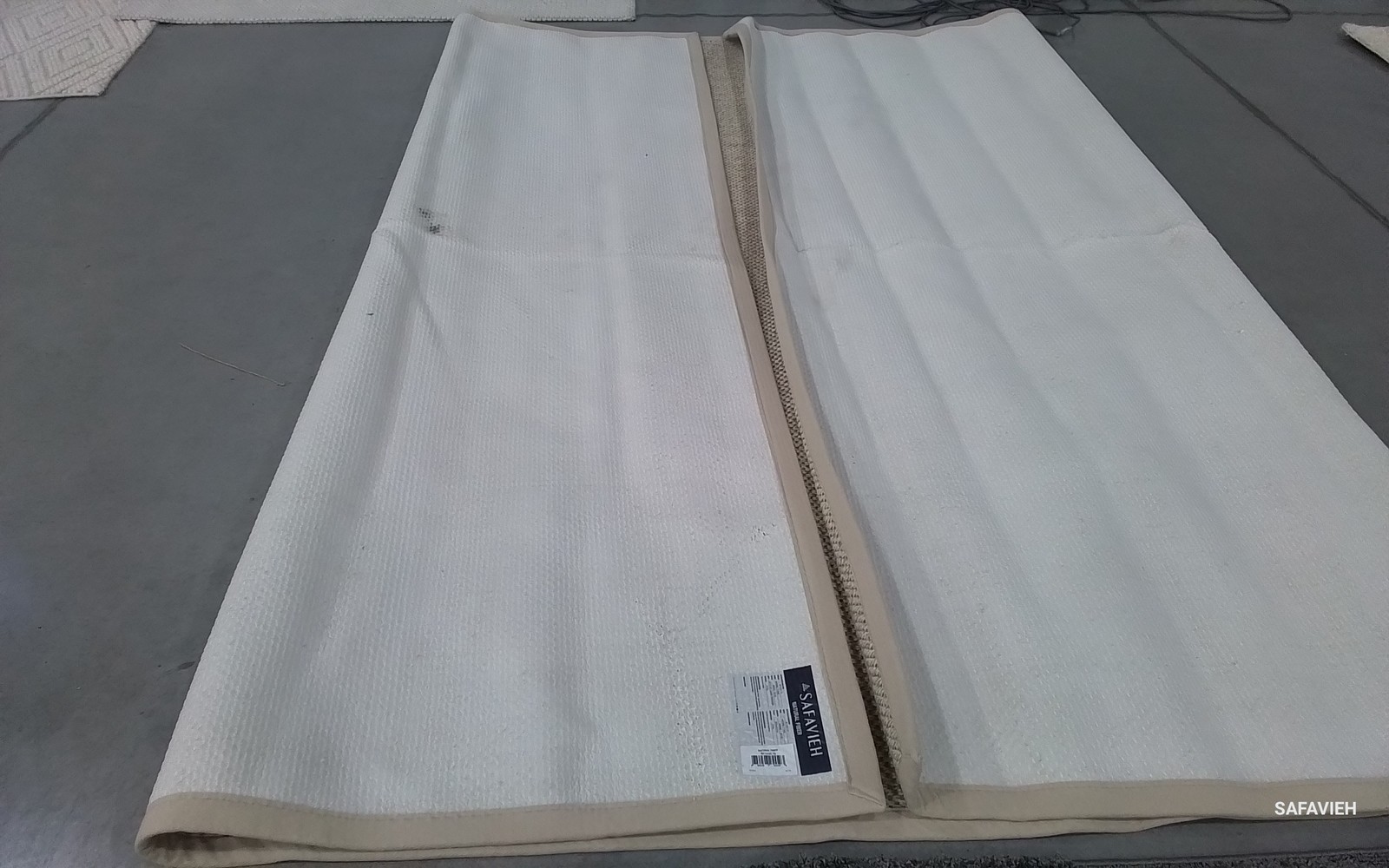 MARBLE / BEIGE 10′-0″ x 14′-0″ Back Stain Rug Reduced Price 1172804351 NF143C-10