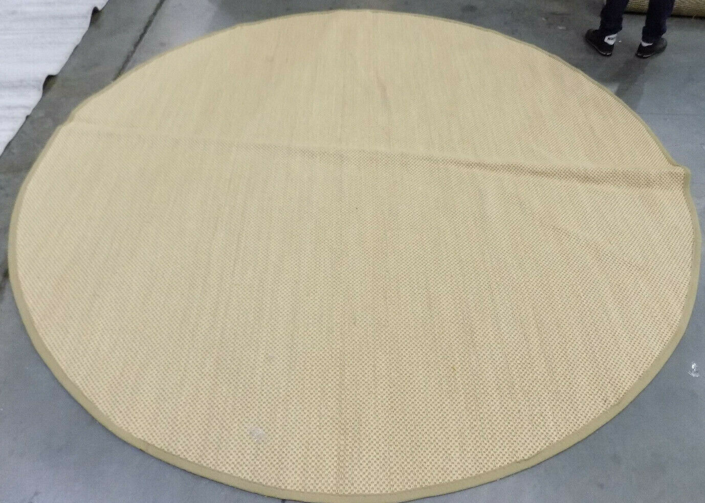 MAIZE / LINEN 10′ X 10′ Back Stain Rug Reduced Price 1172571443 NF141B-10R