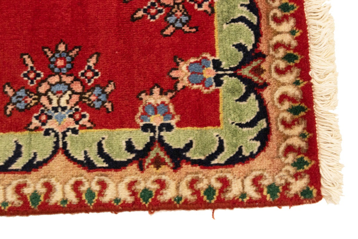 Hand-Knotted Vintage Medallion Floral Oriental Rug Small Decor Carpet 3X4’6 ft