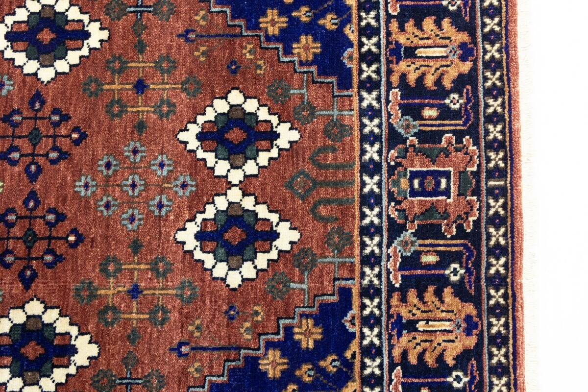 Vintage Style Handmade Tribal Geometric Oriental Rug Living Room Carpet 6×9 ft