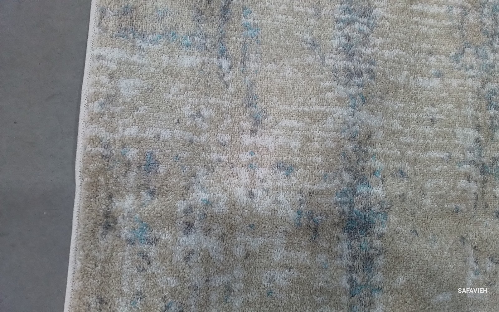 BEIGE / SLATE 9′-0″ x 12′-0″ Stained Rug, Reduced Price 1172776719 ADR207B-9